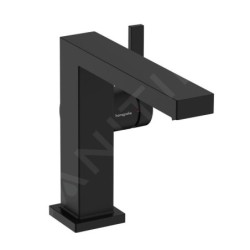 Hansgrohe Tecturis E - Mitigeur de lavabo avec vidage Push-Open, CoolStart, EcoSmart, noir mat 73024670