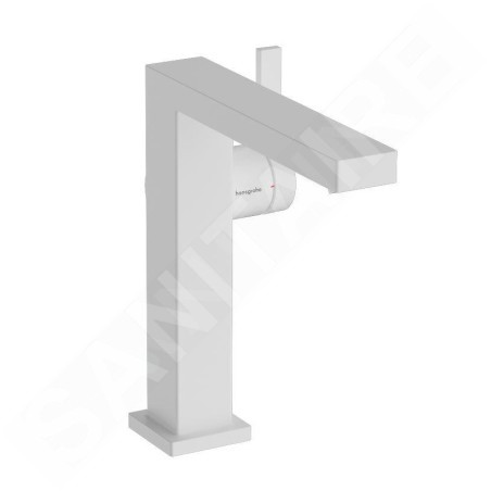 Hansgrohe Tecturis E - Mitigeur de lavabo avec vidage Push-Open, CoolStart, EcoSmart, blanc mat 73042700