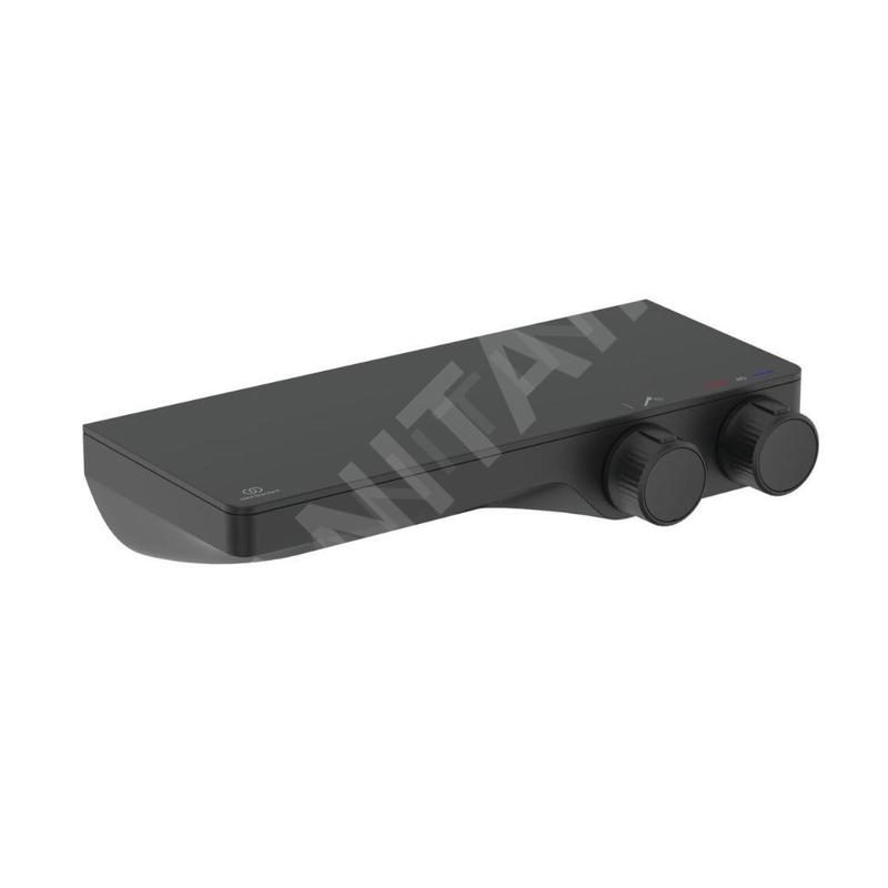 Ideal Standard CeraTherm - Mitigeur thermostatique de douche, noir soyeux A7329XG