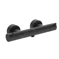 Ideal Standard CeraTherm - Mitigeur thermostatique de douche, noir soyeux A7587XG