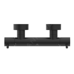 Ideal Standard CeraTherm - Mitigeur thermostatique de douche, noir soyeux A7587XG