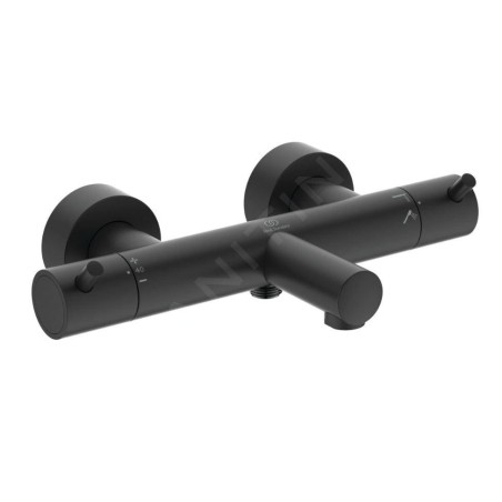 Ideal Standard CeraTherm - Mitigeur thermostatique bain, noir soyeux A7588XG