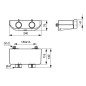 Ideal Standard CeraPlus - Mitigeur thermostatique de douche, chrome A7606AA
