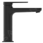 Ideal Standard Cerafine Nuovo - Mitigeur de lavabo avec bonde ClickClack, BlueStart, noir soyeux BD772XG