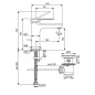 Ideal Standard Cerafine Nuovo - Mitigeur de lavabo avec vidage, chrome BD908AA