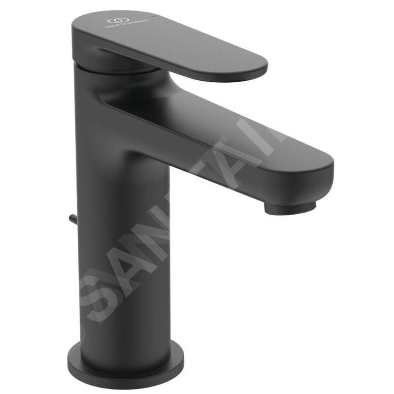 Ideal Standard Cerafine Nuovo - Mitigeur lavabo avec bonde, noir soyeux BD908XG