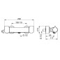 Hansa Clinica - Mitigeur thermostatique de douche, Thermo Cool, chrome 08806200
