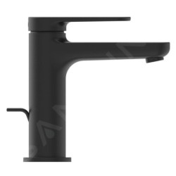 Ideal Standard Cerafine Nuovo - Mitigeur lavabo avec bonde, noir soyeux BD908XG