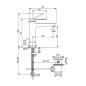 Ideal Standard Cerafine Nuovo - Mitigeur de lavabo avec vidage, chrome BD909AA