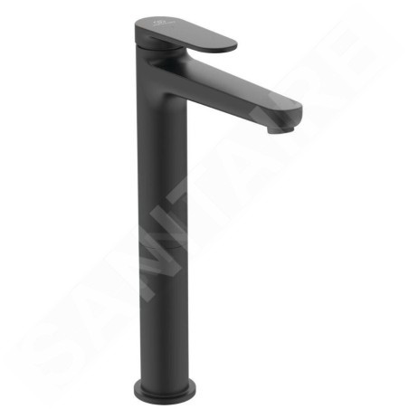 Ideal Standard Cerafine Nuovo - Mitigeur de lavabo avec bonde ClickClack, BlueStart, noir soyeux BD966XG