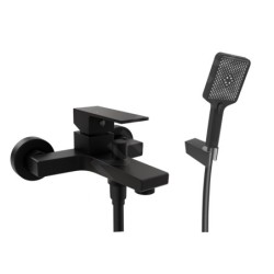 kielle Arkas I - Mitigeur de baignoire avec accessoires, noir mat 10311SN14