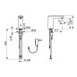 Hansa Electra - Mitigeur de lavabo électronique, alimentation secteur, Bluetooth, chrome 92002009