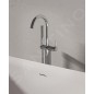 Ravak Freedom - Mitigeur de baignoire pour montage au sol, chrome X070436