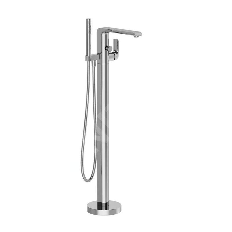Ravak Flat - Mitigeur de baignoire pour montage au sol, chrome X070440
