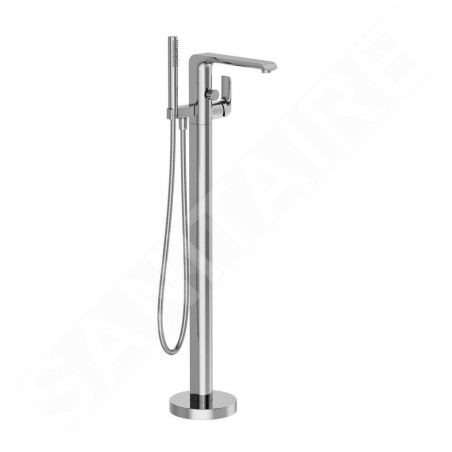 Ravak Flat - Mitigeur de baignoire pour montage au sol, chrome X070440