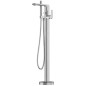 Ravak Flat - Mitigeur de baignoire pour montage au sol, chrome X070440