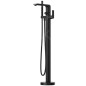 Ravak Flat - Mitigeur de baignoire pour montage au sol, noir X070441