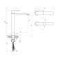 Ravak Chrome II - Mitigeur de lavabo, chrome X070447