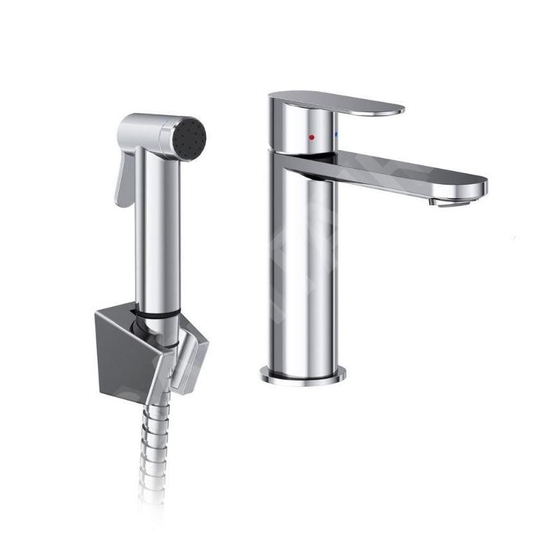 Ravak Chrome II - Mitigeur de lavabo avec douchette de bidet, chrome X070450
