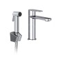 Ravak Chrome II - Mitigeur de lavabo avec douchette de bidet, chrome X070450
