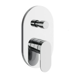 Ravak Chrome II - Mitigeur encastré, pour 2 sorties, chrome X070454