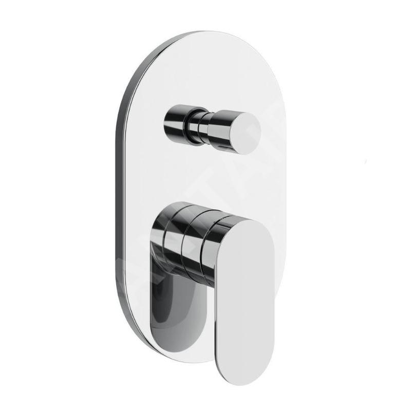 Ravak Chrome II - Mitigeur encastré, pour 2 sorties, chrome X070454