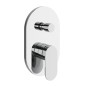 Ravak Chrome II - Mitigeur encastré, pour 2 sorties, chrome X070454