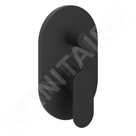 Ravak Chrome II - Mitigeur à encastrer pour 2 sorties, noir X070466