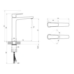 Ravak Robinetterie - Mitigeur de lavabo, chrome X070472