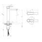 Ravak Robinetterie - Mitigeur de lavabo, chrome X070484