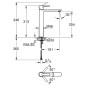 Grohe Lineare - Mitigeur de lavabo XL, chrome 23405001