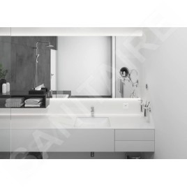 Hansgrohe Vernis Shape - Mitigeur de lavabo avec vidage, CoolStart, EcoSmart, chrome 71594000