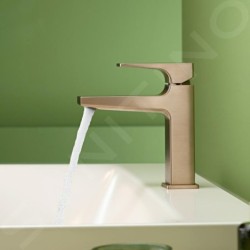 Hansgrohe Metropol - Mitigeur de lavabo avec bonde Push-Open, bronze brossé 32507140