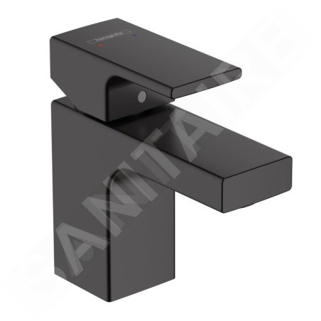 Hansgrohe Vernis Shape - Mitigeur de lavabo, EcoSmart, noir mat 71567670