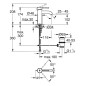 Grohe Essence - Mitigeur de lavabo avec vidage, supersteel 23589DC1