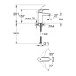 Grohe Eurostyle Cosmopolitan - Mitigeur de lavabo, chrome 3246820E Grohe Eurostyle Cosmopolitan - Mitigeur de lavabo, chrome 3246820E