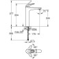 Grohe Eurostyle - Mitigeur de lavabo XL, chrome 23570003