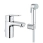 Grohe BauEdge - Mitigeur de lavabo avec douchette de bidet, chrome 23757000 Grohe BauEdge - Mitigeur de lavabo avec douchette de bidet, chrome 23757000