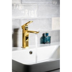 Sapho Spy - Mitigeur de lavabo, doré PY02/17