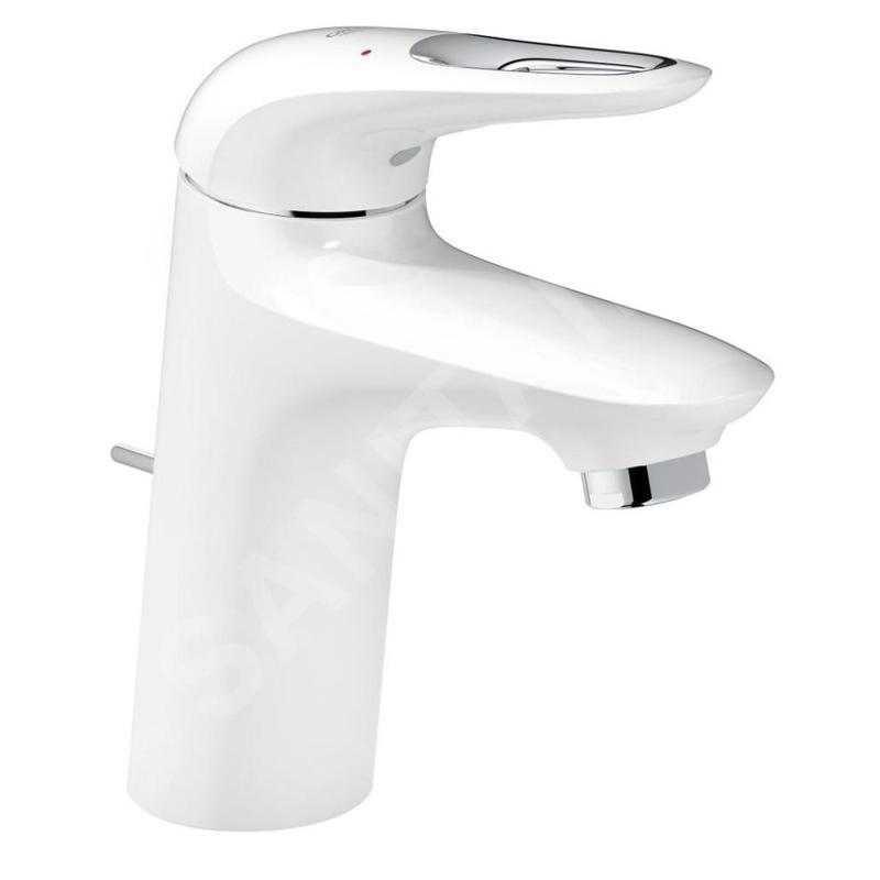 Grohe Eurostyle - Mitigeur de lavabo ES, taille S, blanc lunaire/ chrome 23374LS3