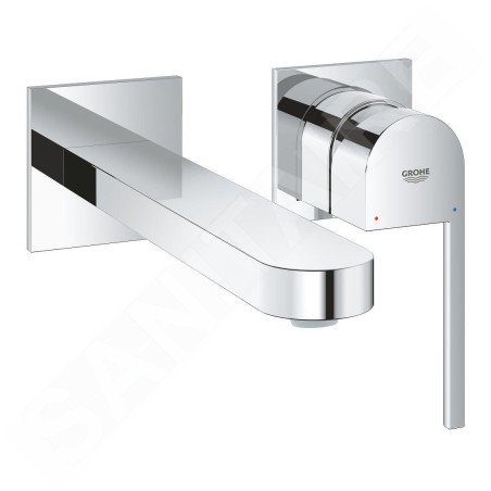 Grohe Plus - Mitigeur de lavabo L encastré, installation à 2 trous, chrome 29306003