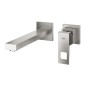 Grohe Eurocube - Mitigeur de lavabo encastré, installation 2 trous, supersteel 23447DC0