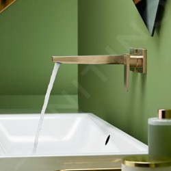 Hansgrohe Metropol - Mitigeur de lavabo encastré, 2 trous, bronze brossé 32526140