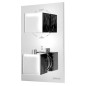 Sapho Latus - Mitigeur thermostatique à encastrer, 3 sorties, avec corps d’encastrement, chrome 1102-63 Sapho Latus - Mitigeur thermostatique à encastrer, 3 sorties, avec corps d’encastrement, chrome 1102-63