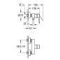 Grohe QuickFix Start - Mitigeur de douche, noir mat 322792432