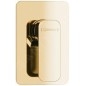 Sapho Spy - Mitigeur de douche encastré avec corps, pour 2 appareils, or PY41/17 Sapho Spy - Mitigeur de douche encastré avec corps, pour 2 appareils, or PY41/17