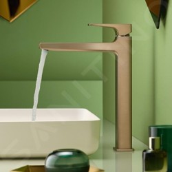 Hansgrohe Metropol - Mitigeur de lavabo avec bonde Push-Open, bronze brossé 32512140