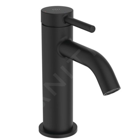 Ideal Standard Ceraline Nuovo - Mitigeur de lavabo, BlueStart, noir soyeux BD757XG