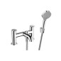 Hansgrohe Vernis Blend - Mitigeur sur le bord de baignoire avec accessoires, installation 2 trous, chrome 71461000 Hansgrohe Vernis Blend - Mitigeur sur le bord de baignoire avec accessoires, installation 2 trous, chrome 71461000