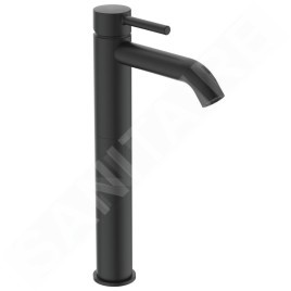 Ideal Standard CeraLine - Mitigeur de lavabo avec vidage, noir BC194XG